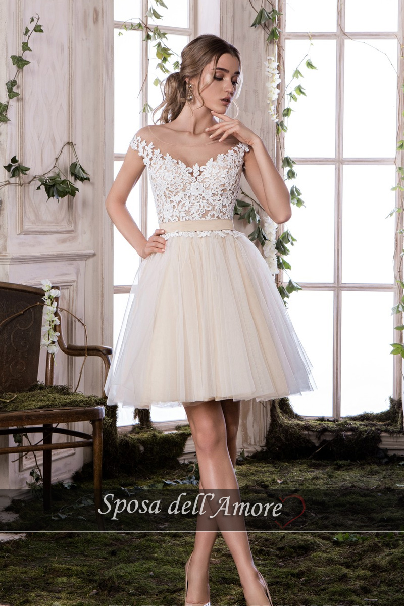 Rochie Cocktail Ed 026 Sposa Dell Amore Rochii De Mireasa Bucuresti